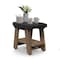 Mayne Mesa Chair x2 & Table Set - Black 8705-B - alternate 2